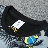 25/26 Brazil Jesus Statue Grey Training Short Suit