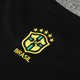 25/26 Brazil Jesus Statue Golden Training Short Suit