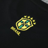 25/26 Brazil Jesus Statue Grey Training Short Suit
