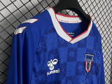 25/26 Sunderland Away Long  Fans Soccer Jersey