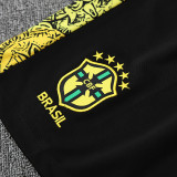 25/26 Brazil Jesus Statue Golden Training Short Suit