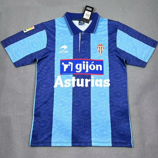 2002/2003 Sporting de Gijón Third Retro Soccer Jersey(带章)