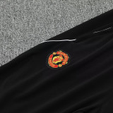 Copy 25/26 Man Utd Red  Half Pull Tracksuit胸前广告  (半拉链)