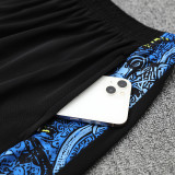 25/26 Brazil Jesus Statue Blue Training Short Suit
