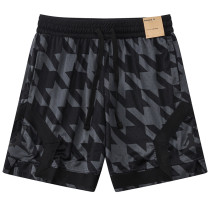 25/26 New Jordan Casual NBA Edition Thousand Bird Grid Black shorts#C2443