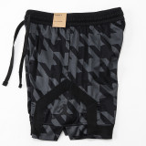 25/26 New Jordan Casual NBA Edition Thousand Bird Grid Black shorts#C2443