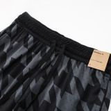 25/26 New Jordan Casual NBA Edition Thousand Bird Grid Black shorts#C2443
