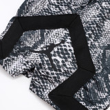 25/26 New Jordan Casual NBA Edition Serpentine Camouflage shorts#C2448