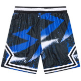 25/26 New Jordan Casual NBA Edition Starry Sky Blue shorts#C2506