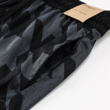 25/26 New Jordan Casual NBA Edition Thousand Bird Grid Black shorts#C2443
