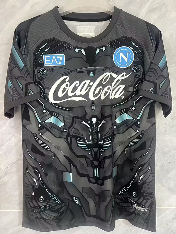 25/26  Napoli Special Edition Grey Fans Soccer Jersey