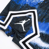 25/26 New Jordan Casual NBA Edition Starry Sky Blue shorts#C2506