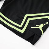 25/26 New Jordan Casual NBA Edition Green Black shorts#A2437