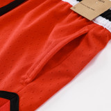 25/26  New Jordan Casual NBA Edition Brilliant Red shorts#A2434