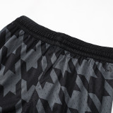 25/26 New Jordan Casual NBA Edition Thousand Bird Grid Black shorts#C2443