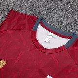 25/ 26  Sao Paulo FC Maroon inkjet  Tank top and shorts suit#D25115