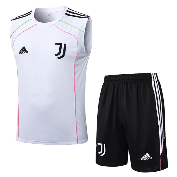 25/26 JUV White Tank top and shorts suit#D25109