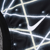 25/26 CHE Black Starry Sky Retro Edition Tank top and shorts suit#D25103