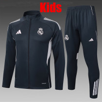 25/26 RMA Dark Grey Kids  Jacket Tracksuit#E2568童装