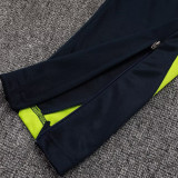 25/26  RMA Royal Blue Retro Edition Kids Half Pull Kids Tracksuit #E2573(半拉链)