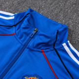 25/26 Man Utd Blue Kids Jacket Tracksuit#E25103