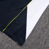 25/26  RMA Royal Blue Retro Edition Kids Half Pull Kids Tracksuit #E2573(半拉链)