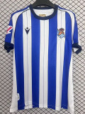 25/26  Real Sociedad Home Fans Soccer Jersey