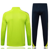 25/26  RMA Green Retro Edition Half Pull Tracksuit #B2545(半拉链)