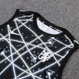 25/26 CHE Black Starry Sky Retro Edition Tank top and shorts suit#D25103