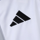 25/26  RMA White& Grey  Half Pull Tracksuit#B2555 (半拉链)
