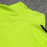 25/26  RMA Green Retro Edition Half Pull Tracksuit #B2545(半拉链)