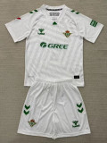 25/26 Real Betis Goalkeeper White Kids   Soccer Jersey