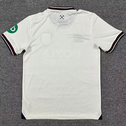 25/26  West Ham Away Fans Soccer Jersey