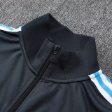 25/26 Argentina DStone Blue  Retro Edition Kids  Jacket Tracksuit#E2562童装