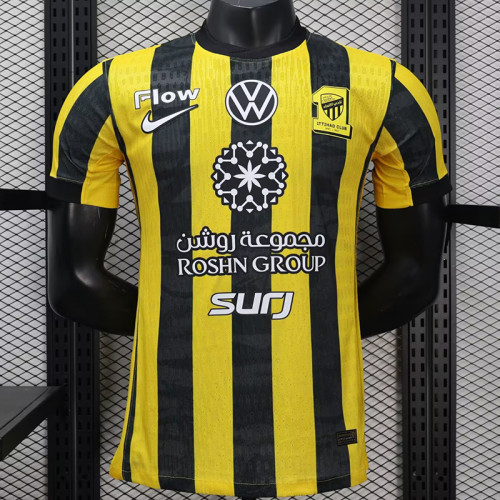 25/26 Ittihad  Home  Player Version Soccer Jersey