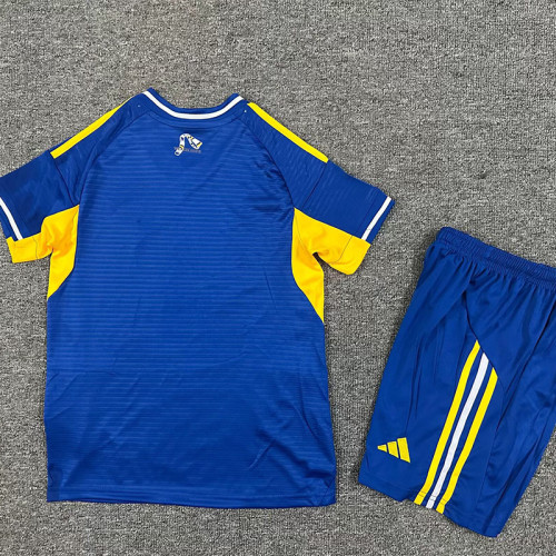 25/26  Leeds United Away Kids Soccer Jersey