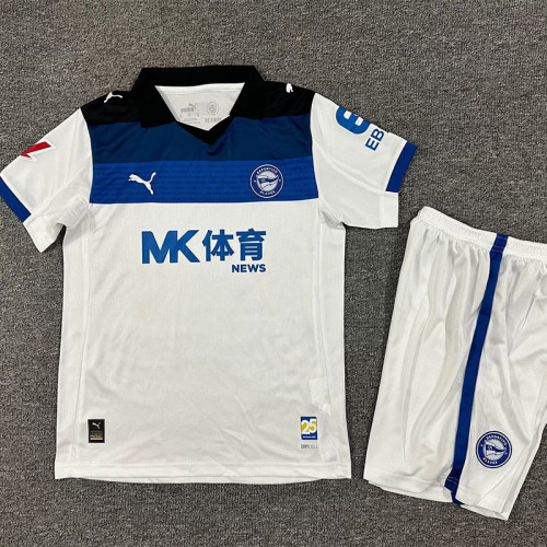 25/26 Deportivo Alavés Away Kids  Soccer Jersey