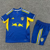 25/26  Leeds United Away Kids Soccer Jersey