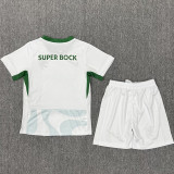 25/26 Sporting Lisbon Away Kids Soccer Jersey
