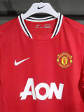 2011-2012 Man Utd Home Player Version Retro Soccer Jersey (球员)