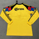 25/26 Club America Home Long Sleeve Soccer Jersey
