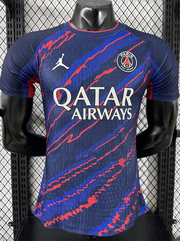 25/26 PSG Special Edition Purple Blue Player Version Soccer Jersey