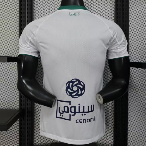 25/26 Al-Ahli Saudi White Player Version Soccer Jersey
