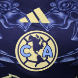 25/26 Club America  Away  Long Sleeve  Player Version Soccer Jersey