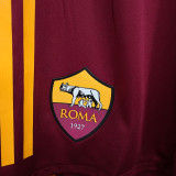 25/26  Roma Home Player Version Shorts Pants