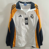 25/26 RMA White Hooded windbreaker