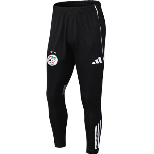 25/26 Algeria Black Training Long Pants (Have Pocket) #C2507