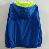 25/26 BAR Blue Hooded Windbreaker