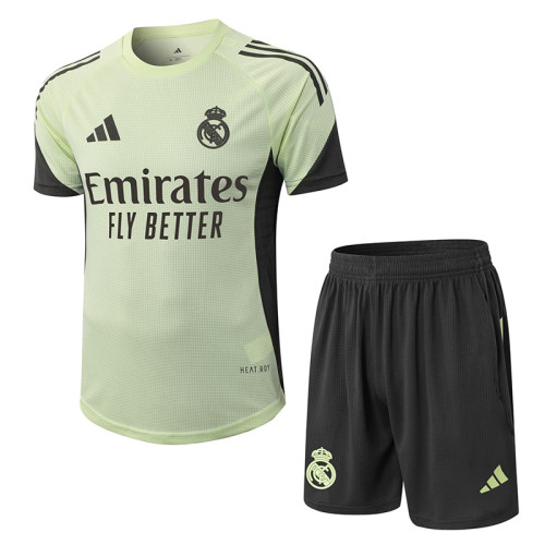 25/26  RMA Light Green Player Version Training Short Suit