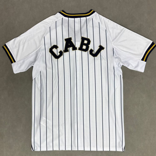 25/26  Boca Juniors White Casusl Edition  Baseball jersey